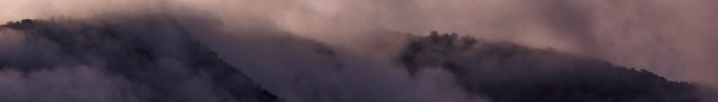 Mountain in Clouds