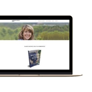 Screenshot of stillmehta.com in a laptop